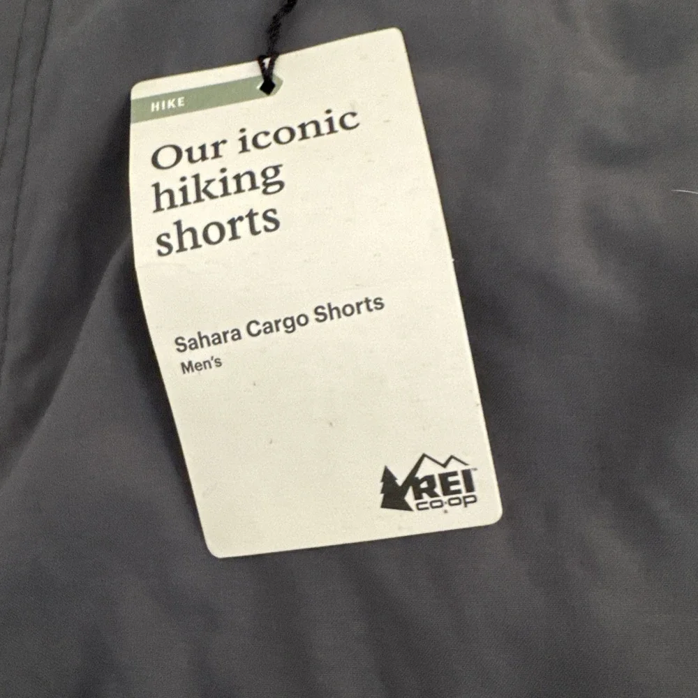 REI Co Op Shorts Mens 40 Gray Hybrid Cargo Performance Outdoor NWT